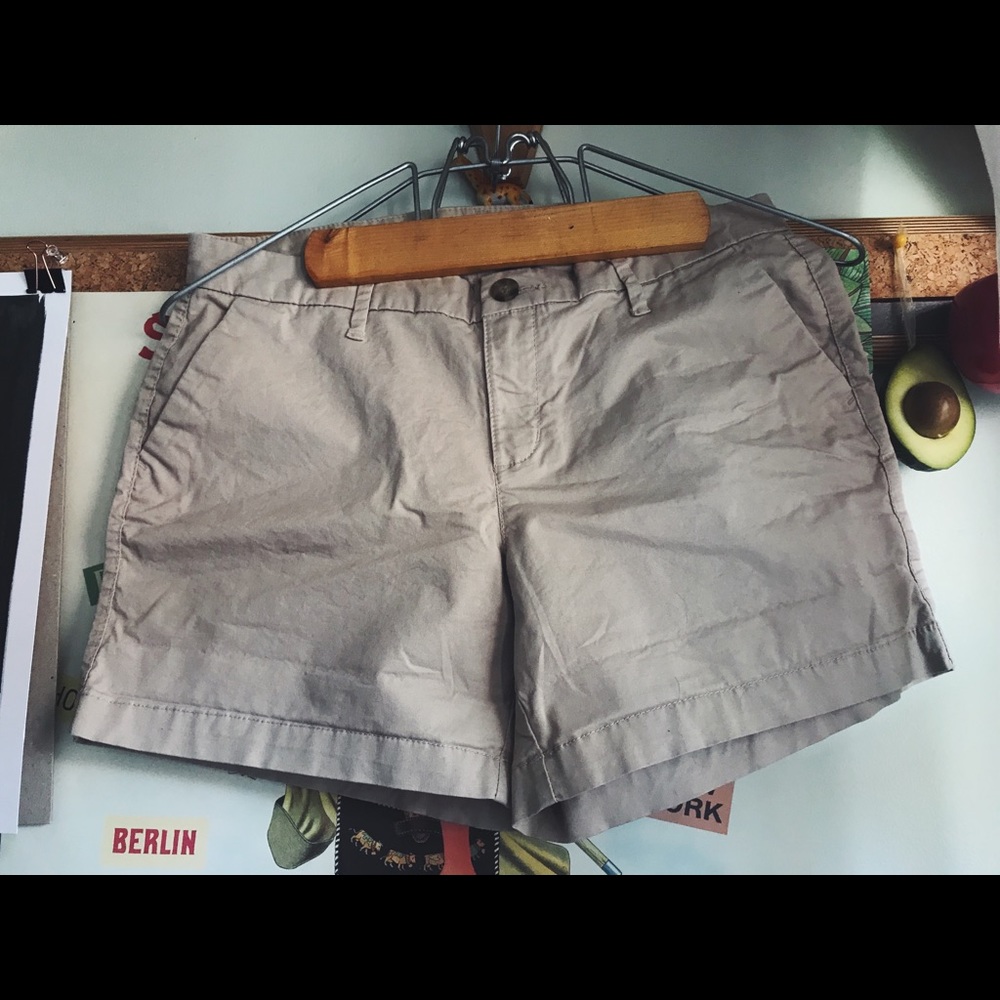 Khaki shorts